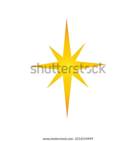 Star Icon Yellow Vector Graphics Stock Vector Royalty Free 2216554499