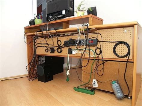 14 Outstanding Office Desk Cable Management Home Organization Hacks