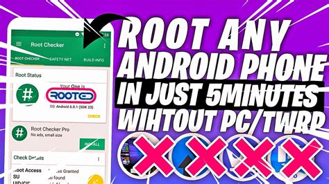 ROOT Any Android Device In Just 5MINUTE In 1 Click Without PC TWRP