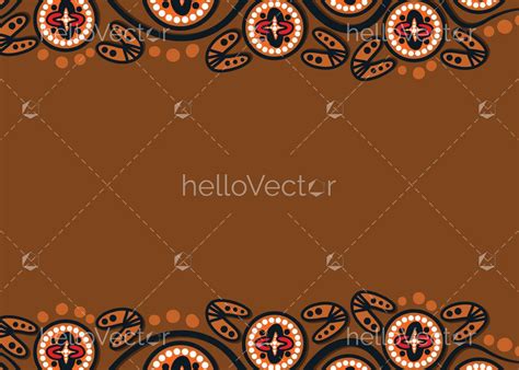 Printable Aboriginal Border Illustration Download Graphics And Vectors