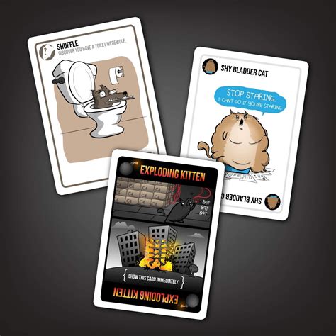 Exploding Kittens Card Game Nsfw Explicit Adult Content Edition