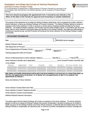 Fillable Online Princeton And Institutional Payment Form Fax Email