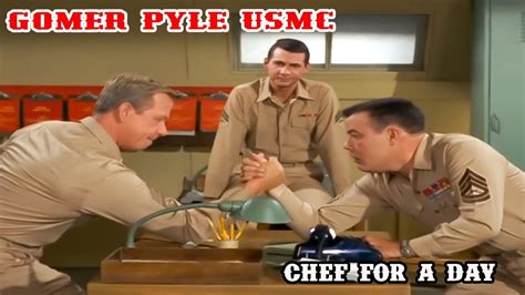 Gomer Pyle Usmc 2023 ⭐ Full Episode Chef For A Day Best Situation Comedy Youtube