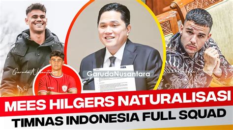 Mees Hilgers SAH Dinaturalisasi Bek Muda Paling Mahal Misi Timnas