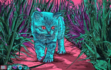 Trippy Cat Wallpapers - Top Free Trippy Cat Backgrounds - WallpaperAccess