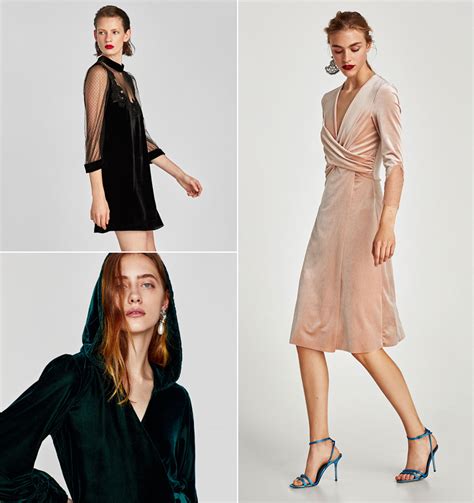 Vestidos Zara De Terciopelo Para Looks De Oto O C Lidos Suaves Y