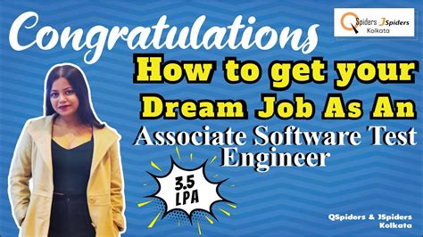 How To Get Your Dream Job As An Associate Software Test Engineer Ii