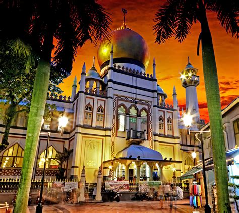 Sultan Mosque Singapore Architecture Holiday Tour