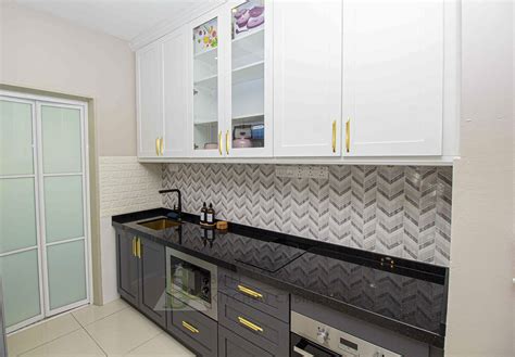 Idea Kabinet Dapur Warna Gelap Ba Li Kitchen Cabinet