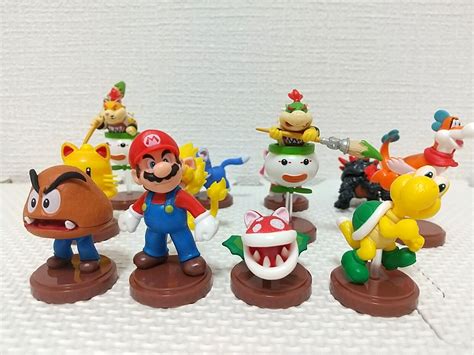 Super Mario Bros 3D WORLD FURY Choco Egg Figure 17 Set Complete