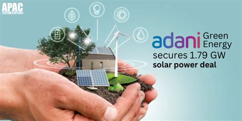 Adani Green Energy Secures 179 Gw Solar Power Deal With Solar Energy