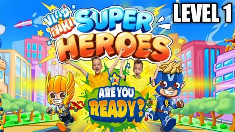 Vlad And Niki Superheroes Game Level Fight All Bosses Full