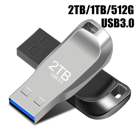 High Speed Metal USB 3 0 Pen Drive 2tb 1tb 512GB Cle USB USB Flash