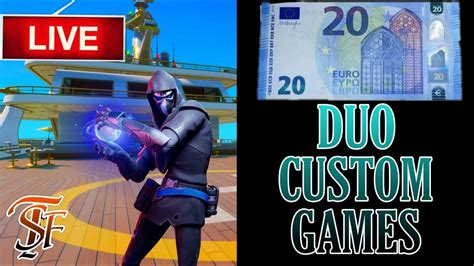 Skin Contest Live Turnier Jetzt Duo Custom Games Fortnite Live