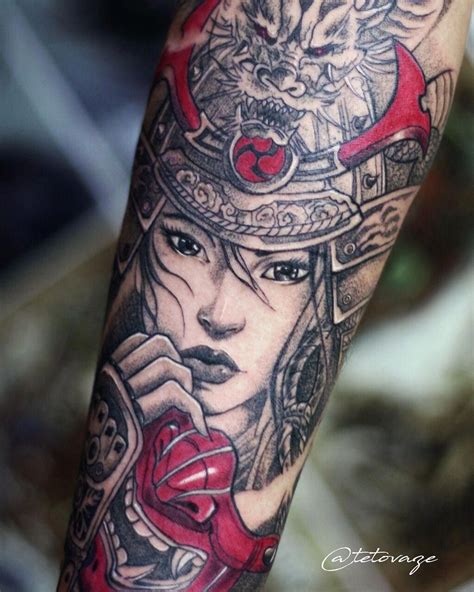 Samurai Tattoo Men Tattoo Sleeve Tattoo Samurai Girl Tattoo Design Unik