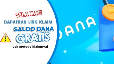 Ayo Klaim Saldo DANA Gratis Rp 100 000 Masih Tersedia Pada 22 April