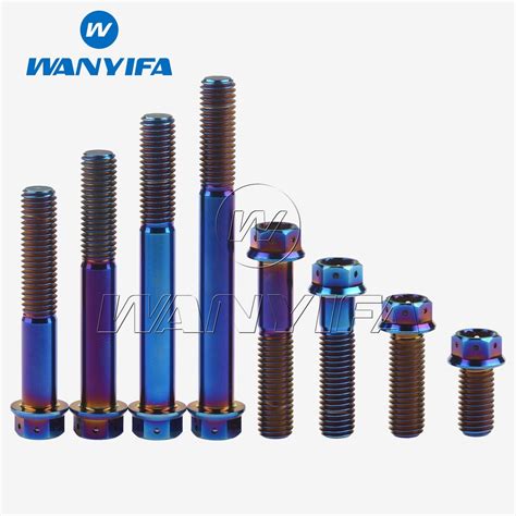 Wanyifa Titanium Bolt M10x20 25 30 35 40 45 50 55 60 65 70 75 80 85