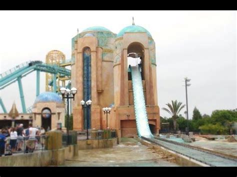 (SEAWORLD) Journey To Atlantis POV Full Ride Front (HD) San Diego ...