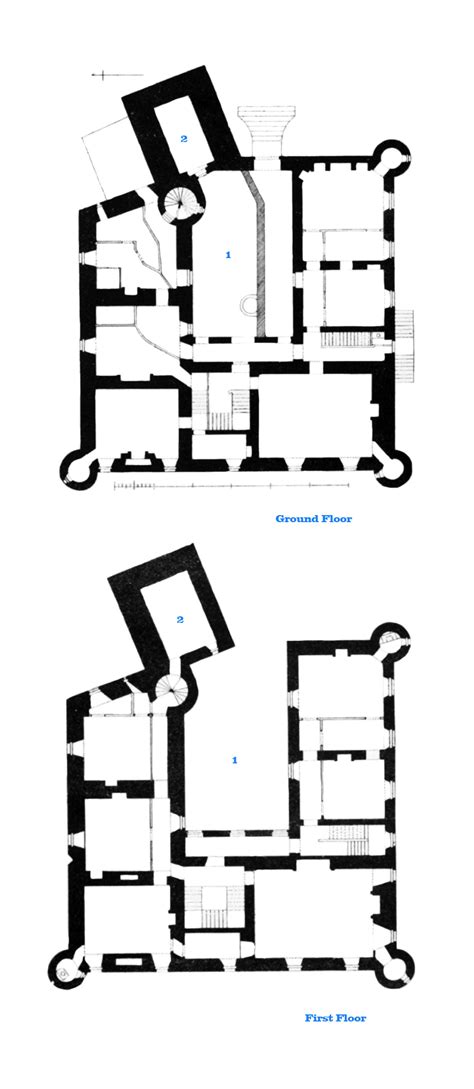 Great Castles Dunrobin Castle Floor Plan