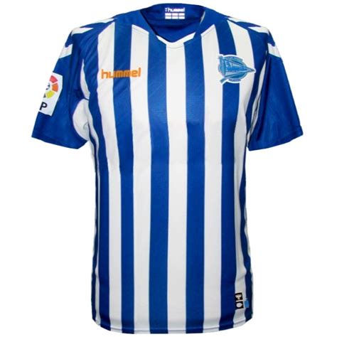 Deportivo Alaves home soccer jersey 2013/14 - Hummel - SportingPlus ...