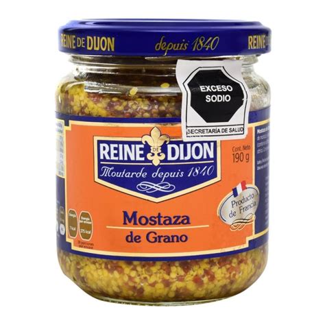 Mostaza Reine De Dijon De Grano 190 G Walmart