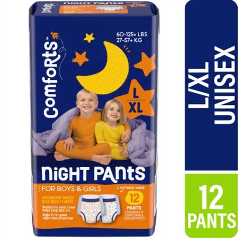 Comforts™ Nite Pants Boys And Girls Overnight Disposable Underpants L Xl