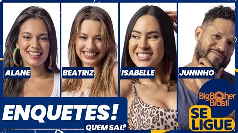 BBB 24 Parcial Das ENQUETES ATUALIZADAS Alane Bia Isabelle Ou