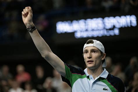 Tennis Ugo Humbert après le tournoi de Marseille cétait peut être