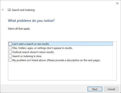 How To Fix Outlook Search Problems