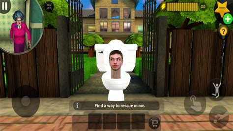 Playing As Skibidi Toilet In Scary Teacher D Trolling Miss T