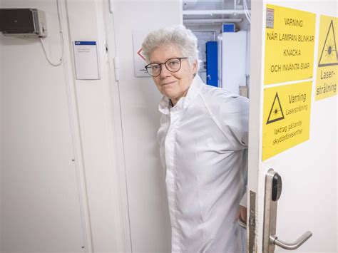 Physik Nobelpreisträgerin Anne lHuillier Eine Frauenquote erzeugt