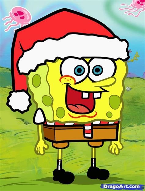 Spongebob Christmas Wallpaper Wallpapersafari