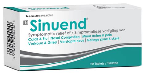 Sinuend tablets – City Plaza Pharmacy