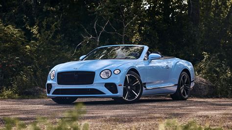 Light Blue Bentley Continental Gt Convertible K K Hd Cars