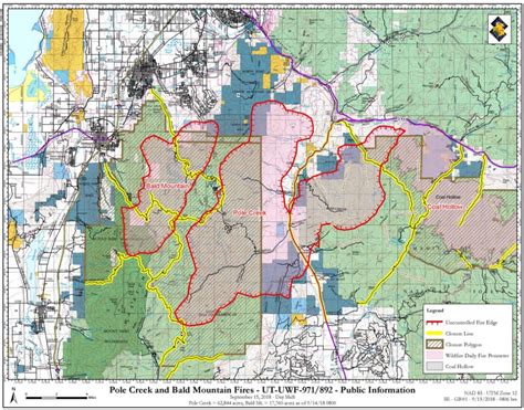 Utah Fire Map Track Fires Near Me Right Now September 15