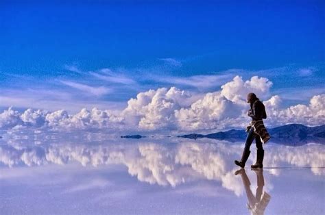 Reflective Salt Flats In Bolivia Places To Visit Breathtaking Places