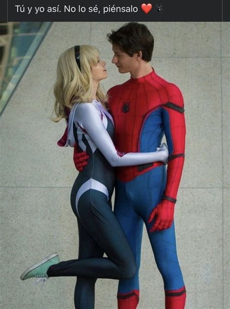 Pin By Ivan Gaona On Spiderman Spiderman Halloween Costume Couples