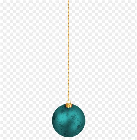 Blue Hanging Christmas Ball Png Png Images Toppng