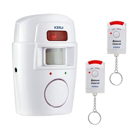 Alarma Con Sensor De Movimiento Infrarrojo Sirena Control R Los Mejores