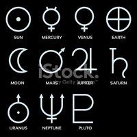 Planetary Symbols Stock Clipart | Royalty-Free | FreeImages