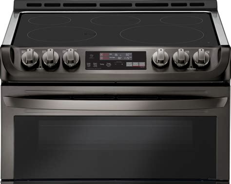 Lg Lte4815bd 30 Inch Slide In Electric Smart Range With 5 Element Burners Double Oven 73 Cu