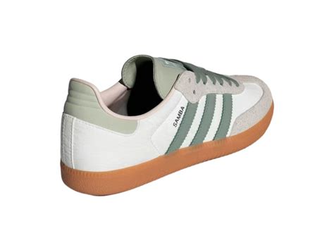 SASOM รองเทา adidas Samba OG Silver Green Putty Mauve W เชคราคาลาสด