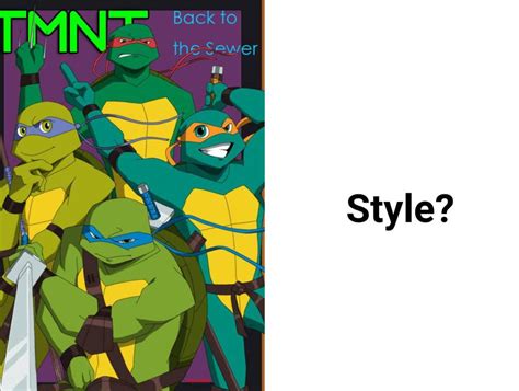 TMNT Back to the Sewer in Style? by SonicWinxTMNT426979 on DeviantArt