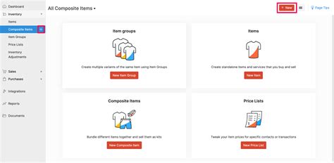 Composite Items User Guide Zoho Inventory