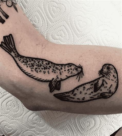 Seals Tattoo Design Ideas Images | Seal tattoo, Ink tattoo, Tattoos