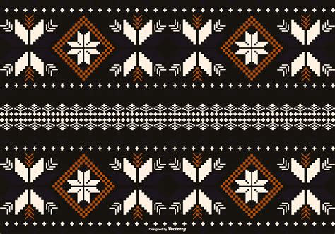 BorneoDayak Style Pattern Background 163180 Vector Art at Vecteezy