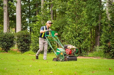 Lawn Aeration Overseeding In Greenville SC Grass Nerds