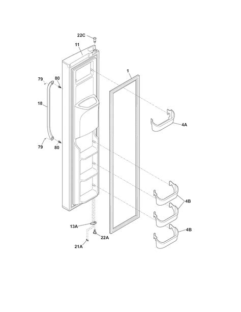 Frigidaire Refrigerator Parts Diagram My Wiring Diagram