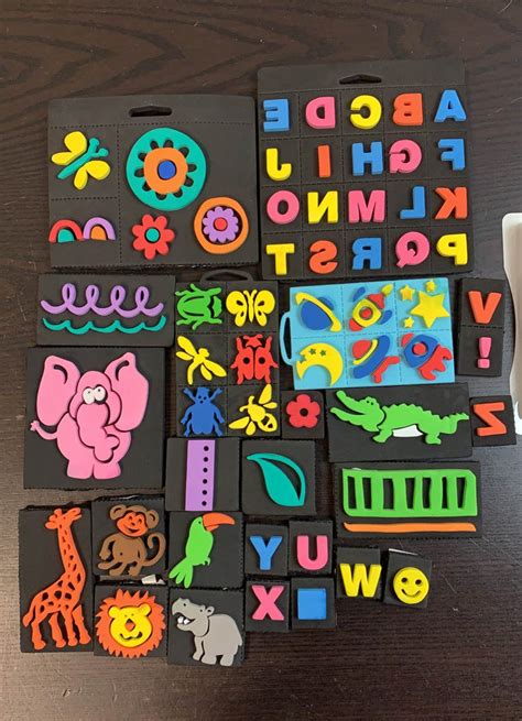 Bundle Rubber Stamps And Silly Winks Ink
