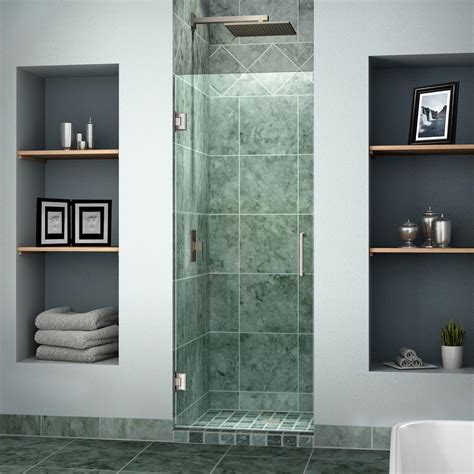 Dreamline Unidoor 30 In X 72 In Frameless Hinged Shower Door In